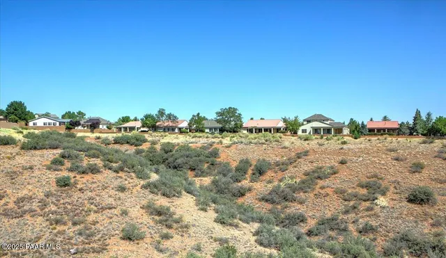 a view of a city with sunset view