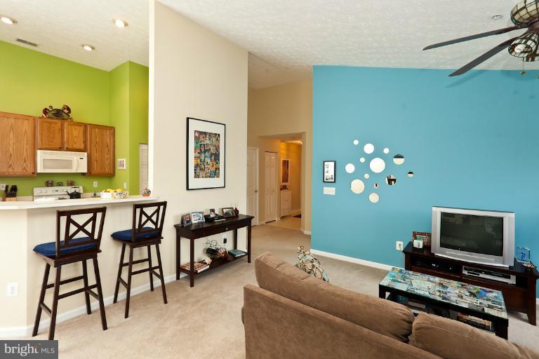 9601 Haven Farm Road, Unit 9601J Perry Hall, MD 21128 - Photo 9 of 17 Open to Kitchen/Breakfast Bar
