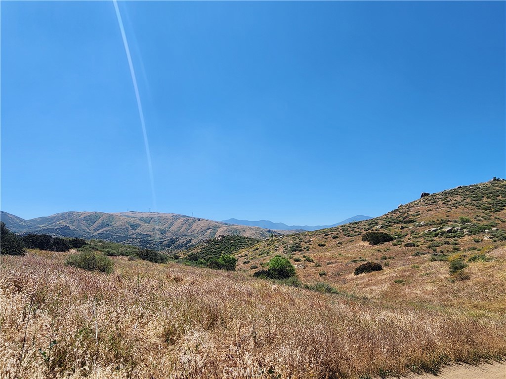 0 Dawson Canyon Road Corona, CA 92883 - Photo 16 of 20 a view of a dry yard with mountains in the background
