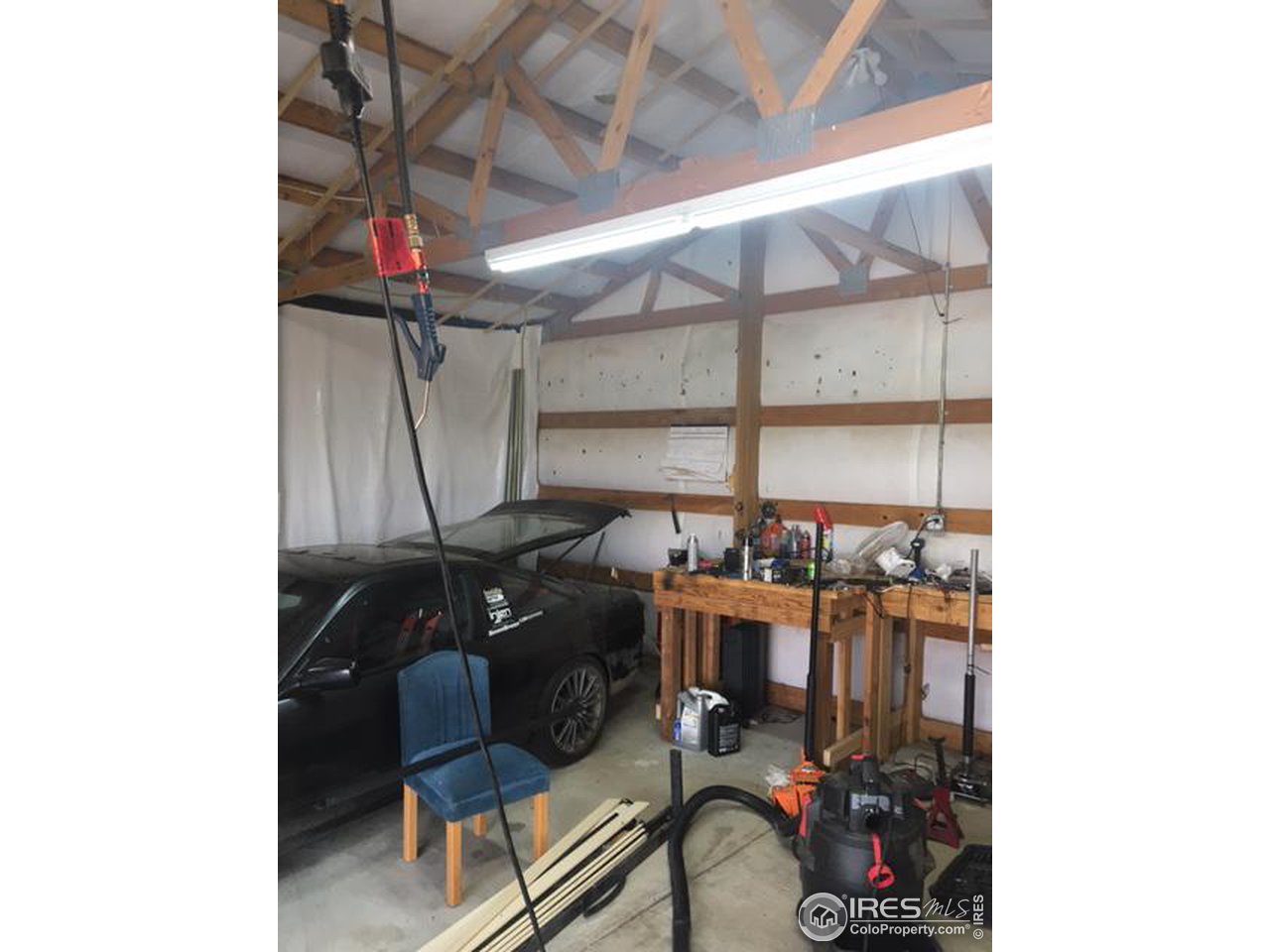 1460 Johnson Road North Rush, CO 80833 - Photo 16 of 22 Detached Garage insulated, elect, propane, HVAC