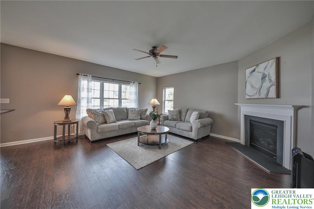 2702 Monacacy Road Nazareth, PA 18064 - Photo 13 of 68 family room is open concept to the kitchen and breakfast nook
