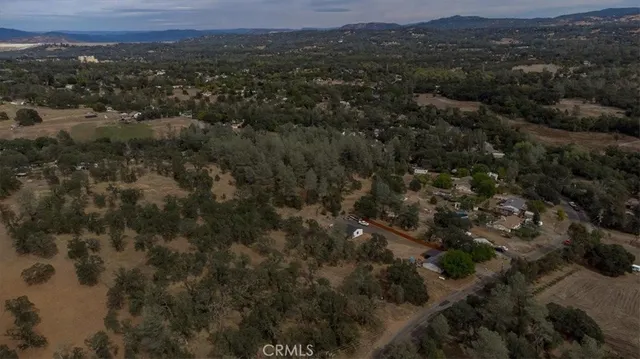 a view of a city and mountains