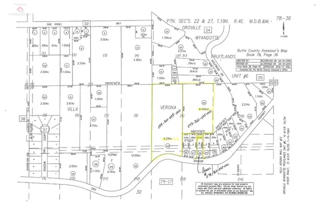 a view of a forest with a building