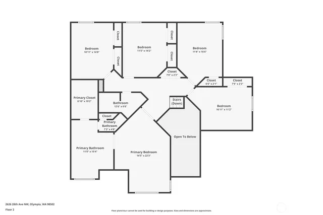 $879,900 | 2626 28th Avenue Northwest, Olympia, WA 98502