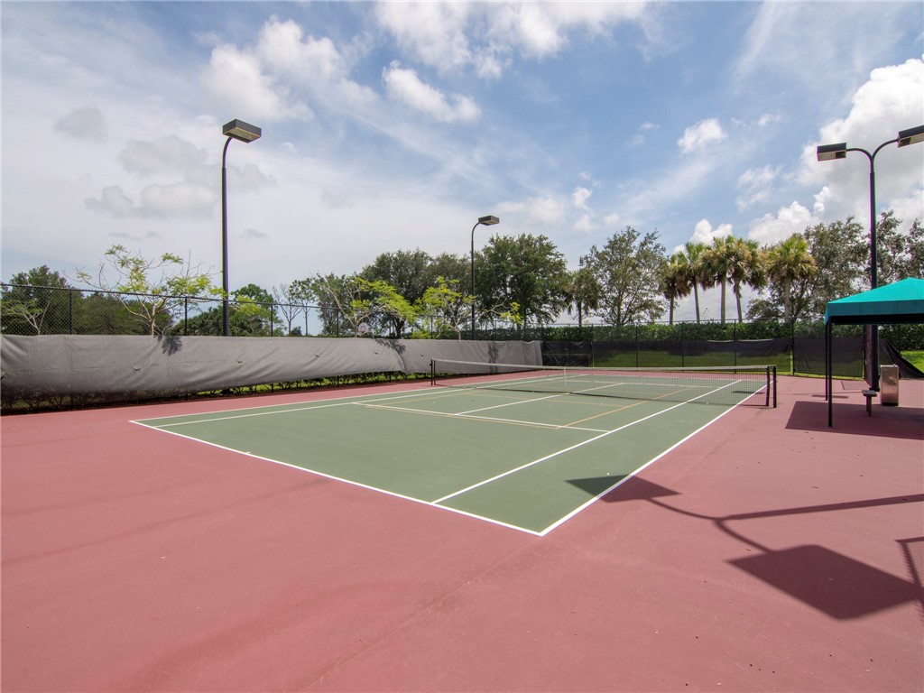 1923 Grey Falcon Circle Southwest Vero Beach, FL 32962 - Photo 34 of 36 a view of a tennis court