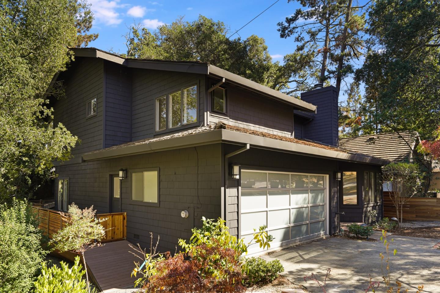 2499 Alpine Road Menlo Park, CA 94025 - Photo 2 of 53 front view of a house with a yard