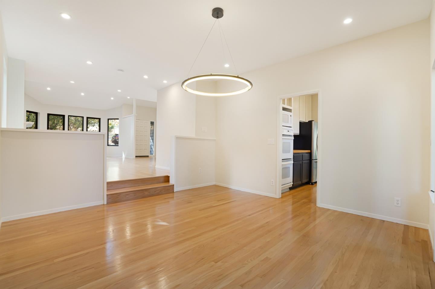 2499 Alpine Road Menlo Park, CA 94025 - Photo 9 of 53 a view of an empty room with wooden floor