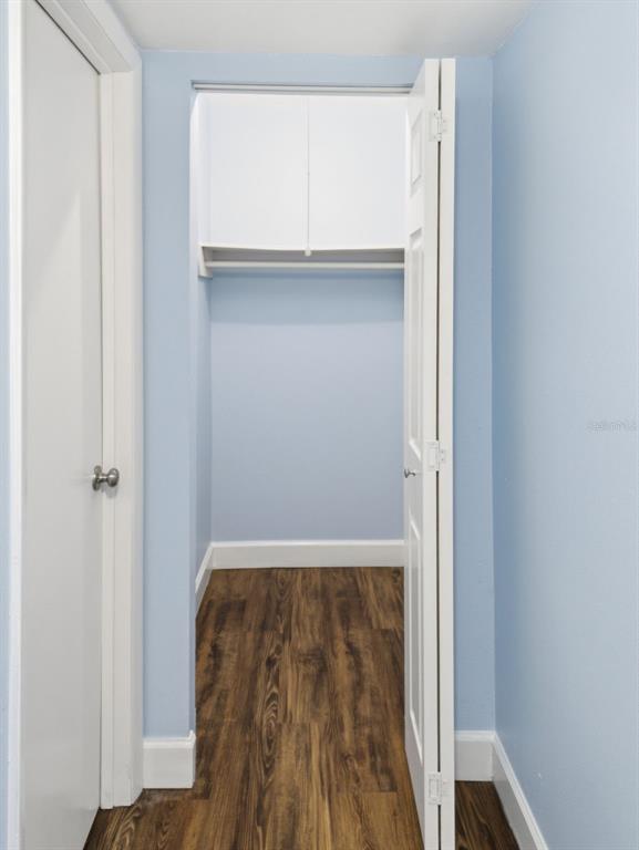 6519 West Newberry Road, Unit 1006 Gainesville, FL 32605 - Photo 23 of 31 a view of walk in closet with wooden floor