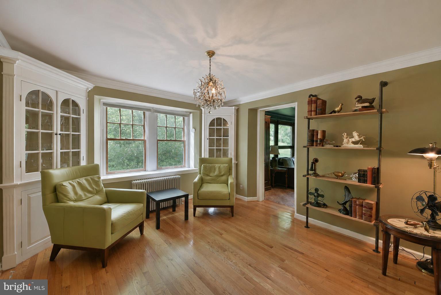 495 Byberry Road Huntingdon Valley, PA 19006 - Photo 11 of 32 Dining Room with Built-Ins