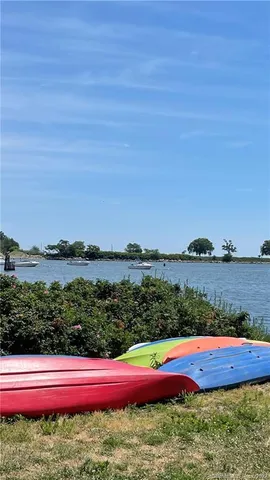 a view of a yard with an outdoor space