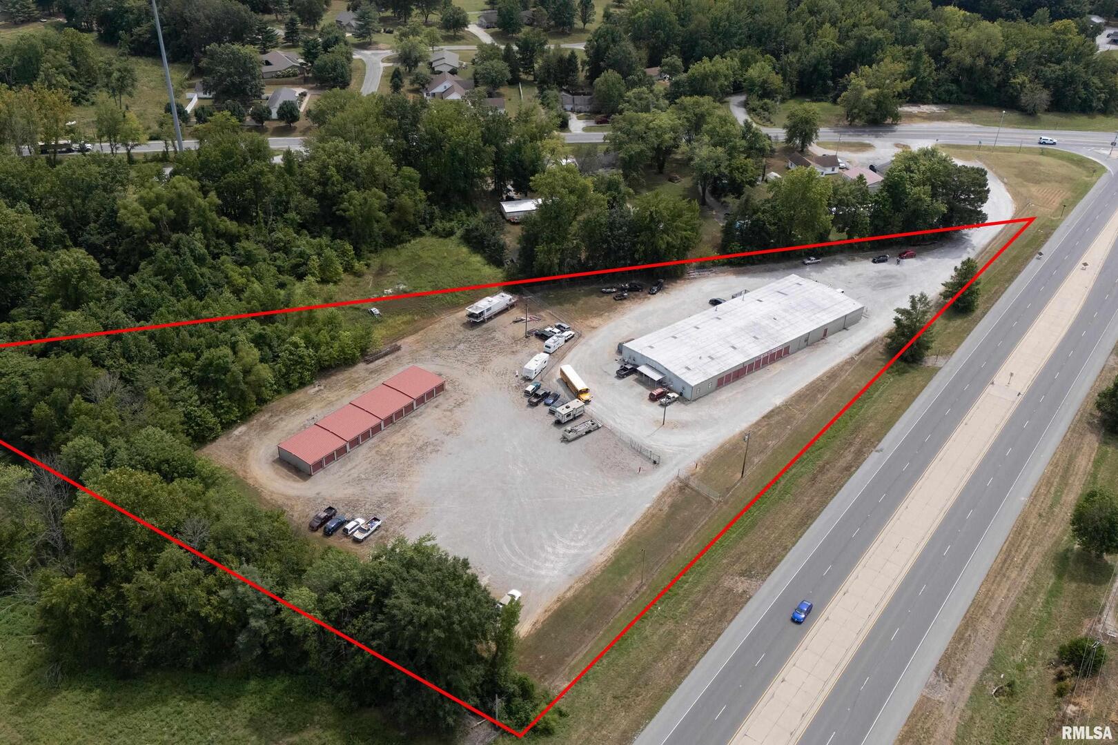 10543 Highway 149 Murphysboro, IL 62966 - Photo 3 of 54 an aerial view of a house