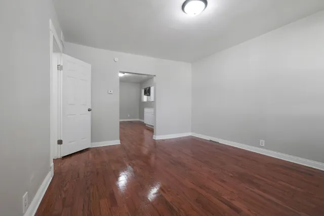 wooden floor in an empty room