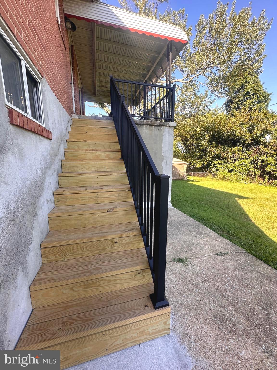 3305 Northmont Road Baltimore, MD 21244 - Photo 29 of 37 New steps leading to the rear porch!