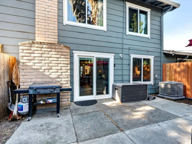 a outdoor space view with a sitting space