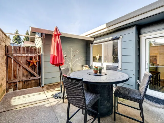 a front view of a house with garage