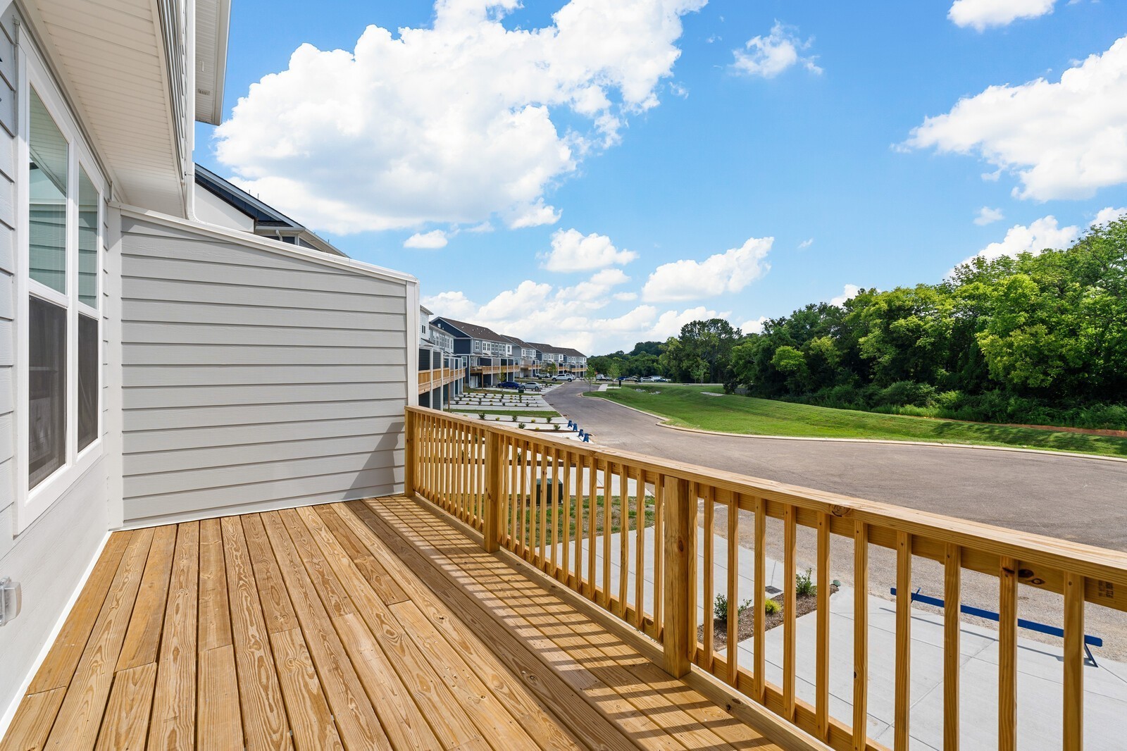 406 Blair Road Smyrna, TN 37167 - Photo 24 of 28 a view of a balcony with wooden floor