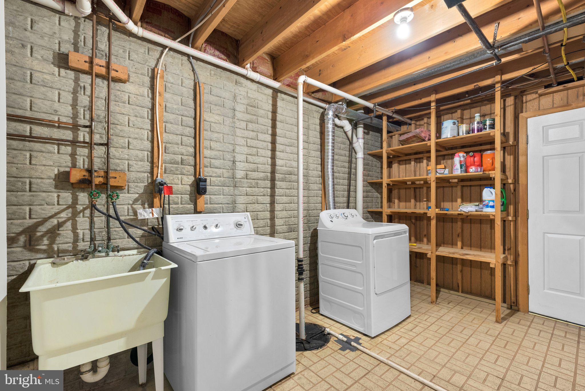 12901 Shaw Place Silver Spring, MD 20904 - Photo 50 of 63 Basement Laundry/Storage Room