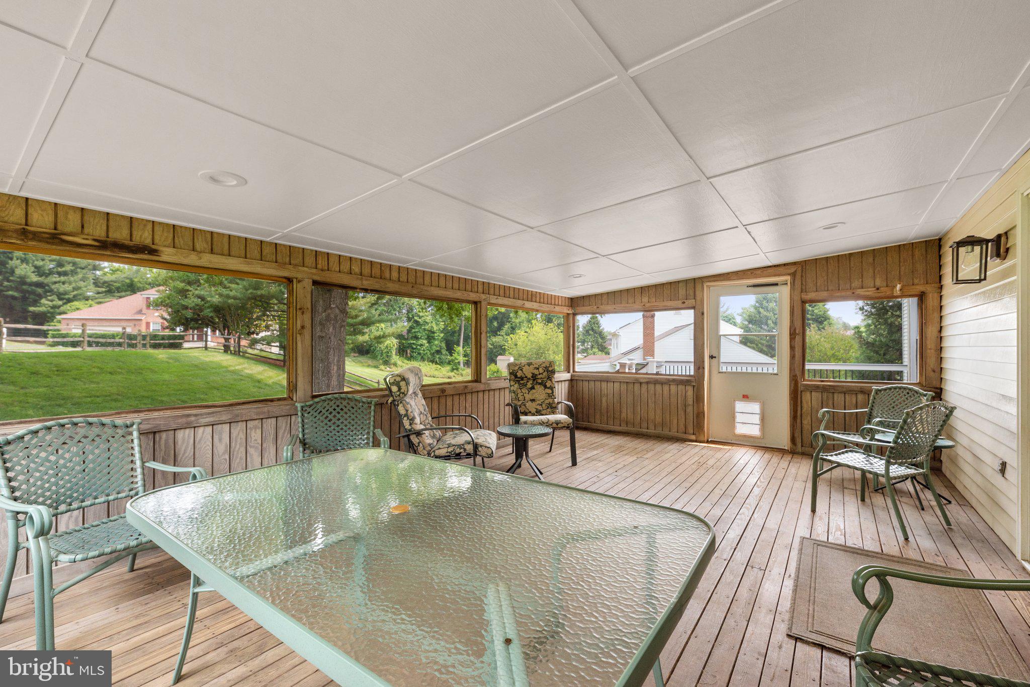 12901 Shaw Place Silver Spring, MD 20904 - Photo 54 of 63 Screened in Back Porch