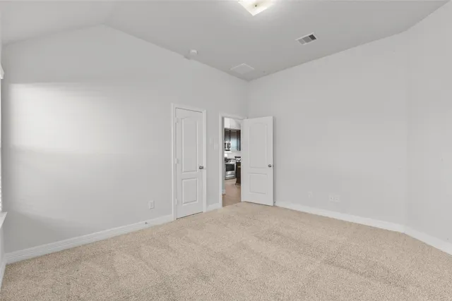 a view of empty room