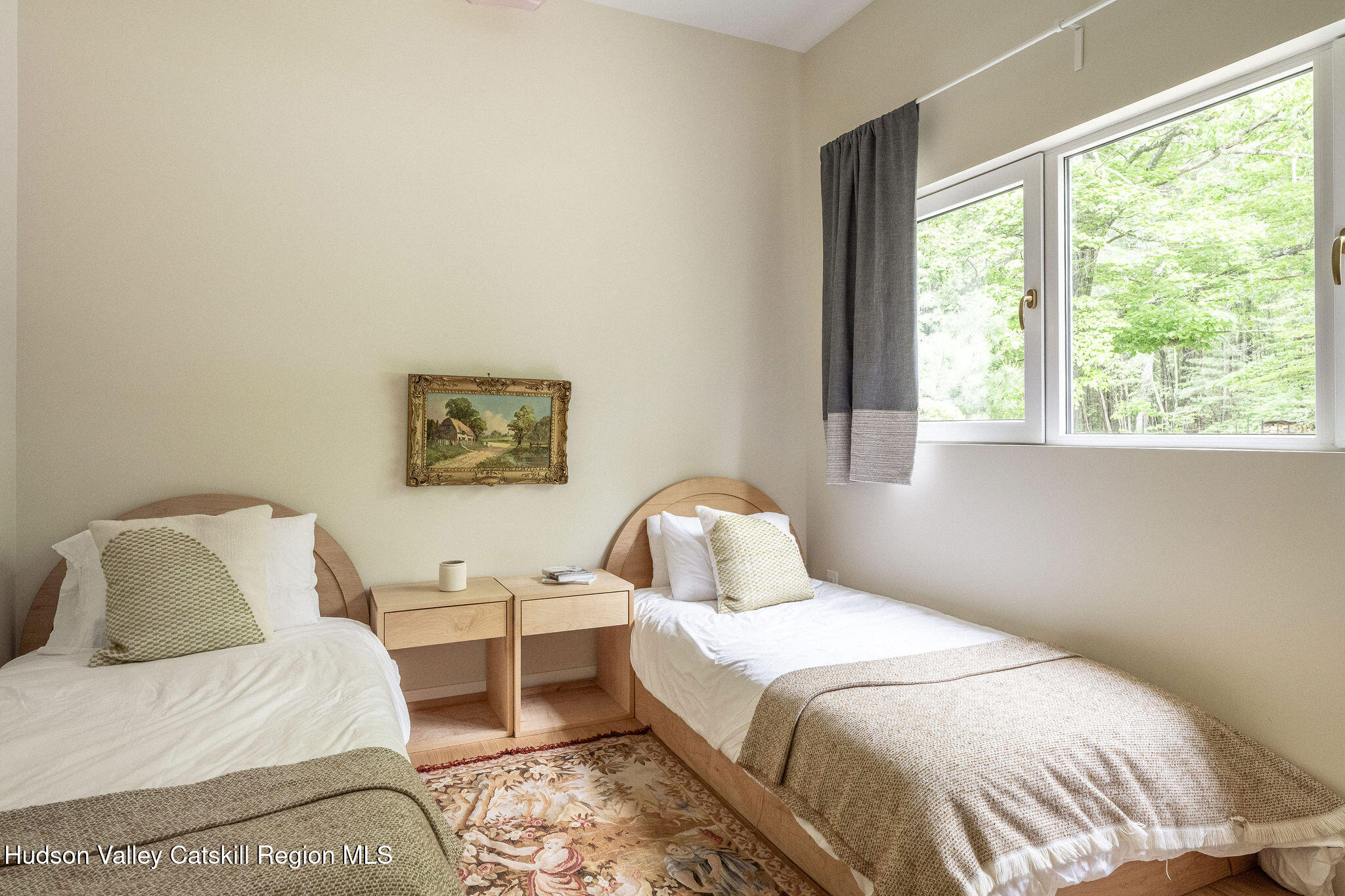 129 Krum Road Kerhonkson, NY 12446 - Photo 15 of 42 a bedroom with a bed and a window