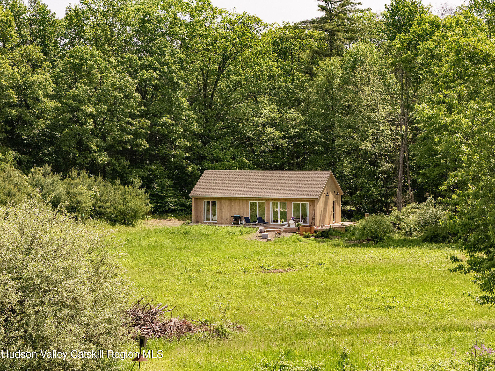129 Krum Road Kerhonkson, NY 12446 - Photo 28 of 42 a view of a house with pool and a yard