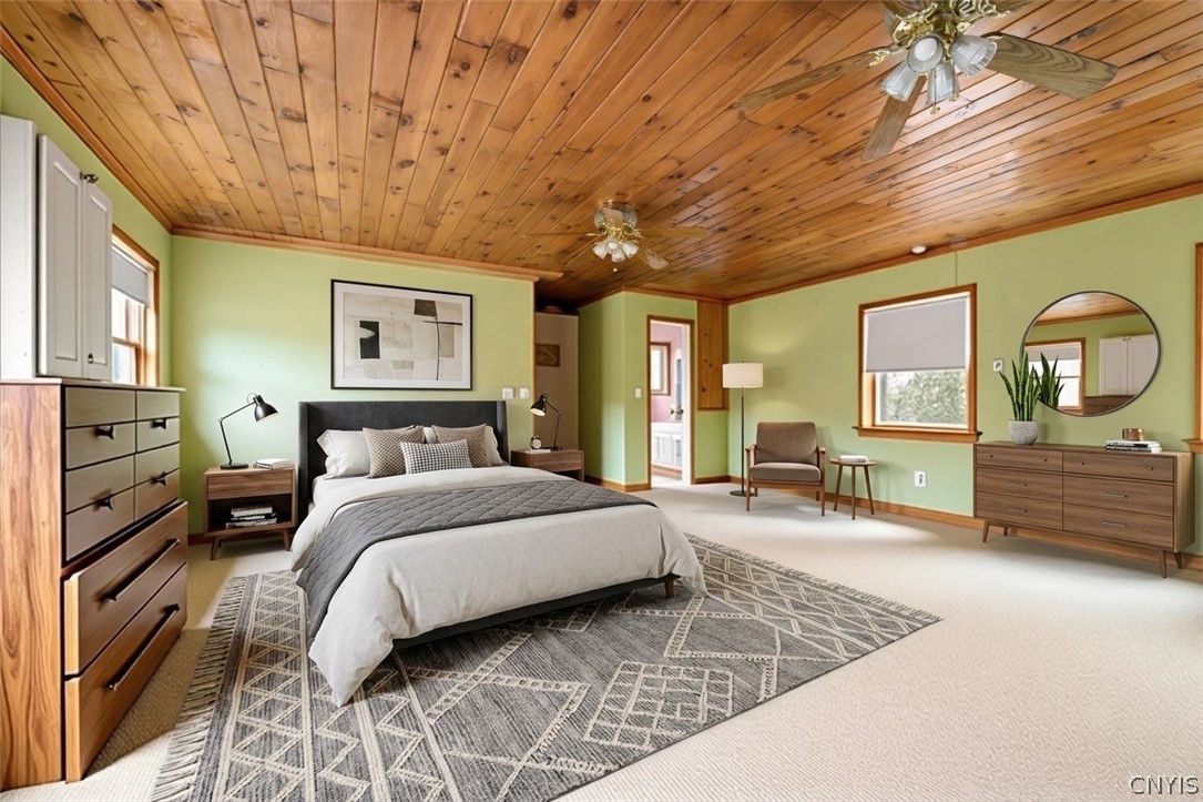 6126 Lowell Road Westmoreland, NY 13440 - Photo 18 of 45 Main home primary bedroom *Virtually Staged*