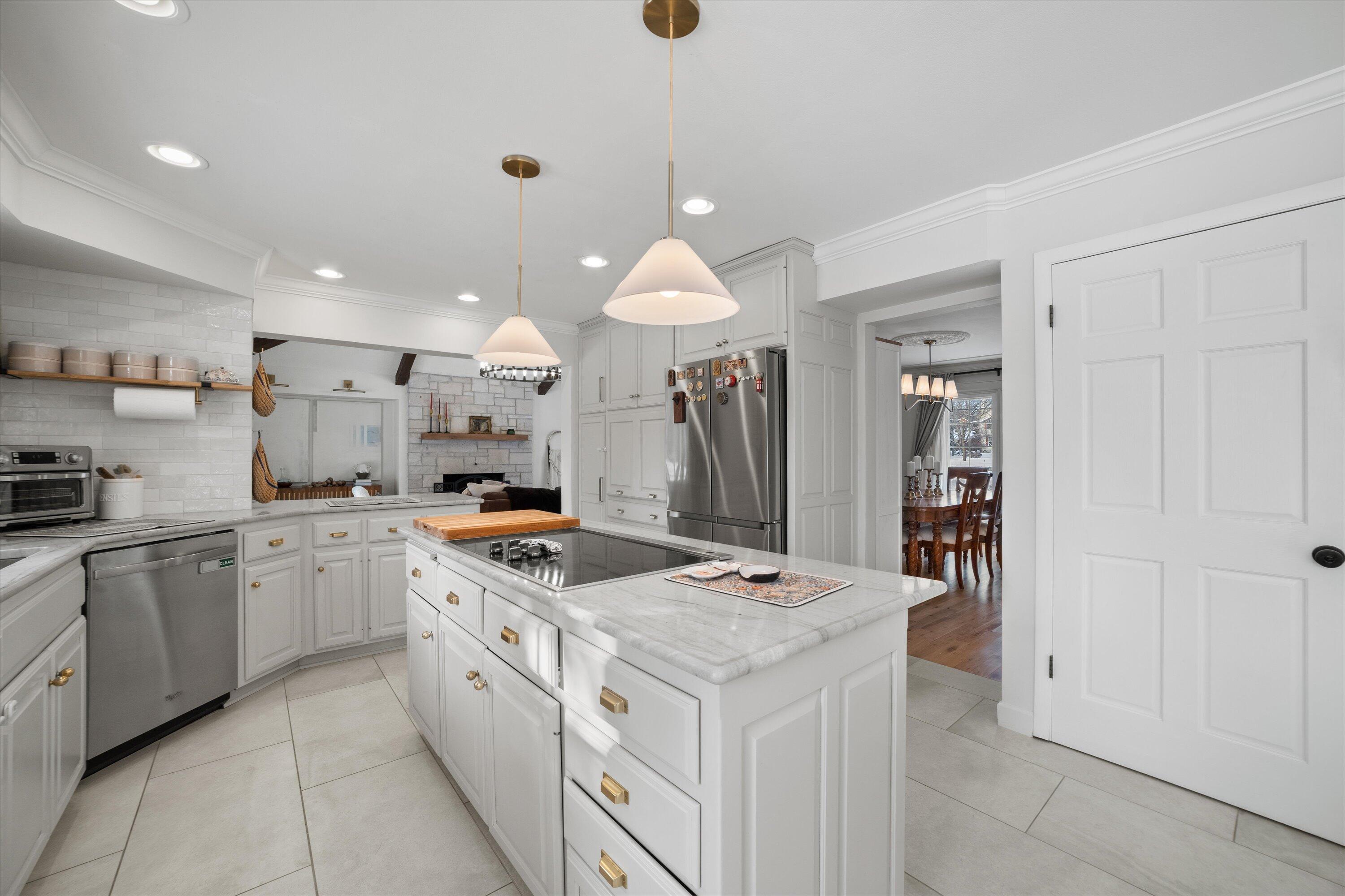 15165 West Burleigh Road Brookfield, WI 53005 - Photo 35 of 81 Center Island for prep and gathering