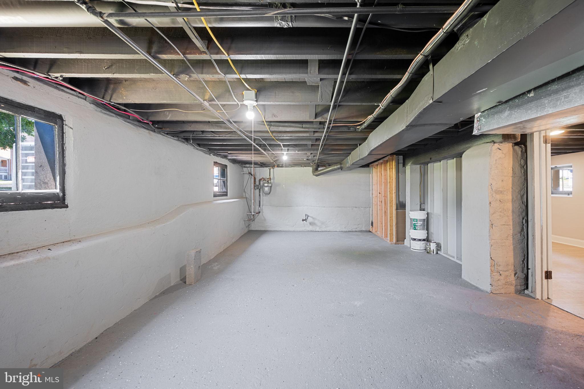 517 Valcour Road Baltimore, MD 21228 - Photo 30 of 47 a view of an empty room with wooden roof