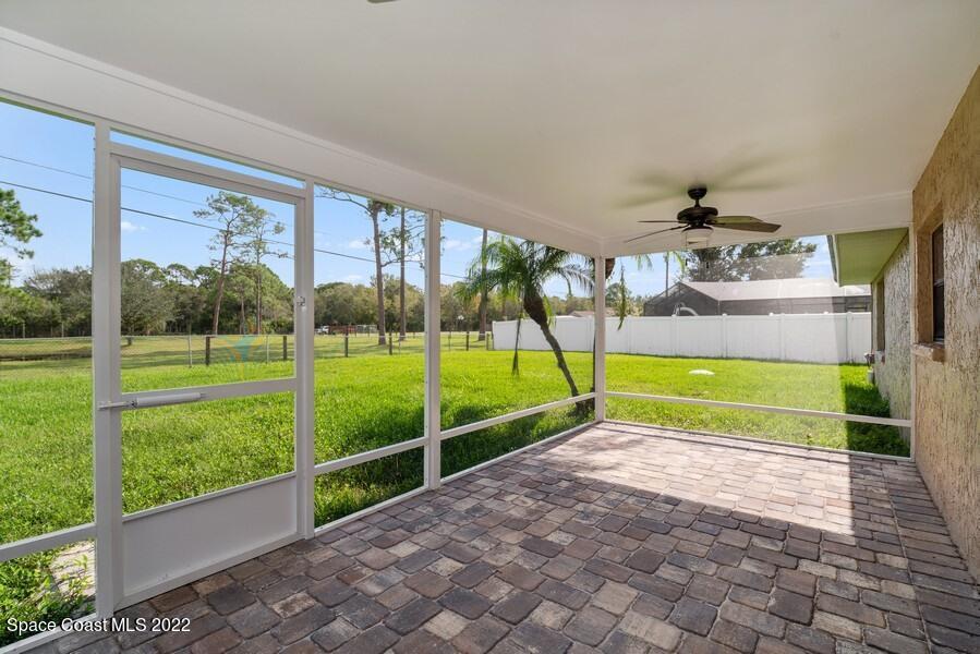 1840 Britt Road Cocoa, FL 32926 - Photo 12 of 17 a view of a back yard