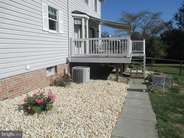 a view of park with bench and trees