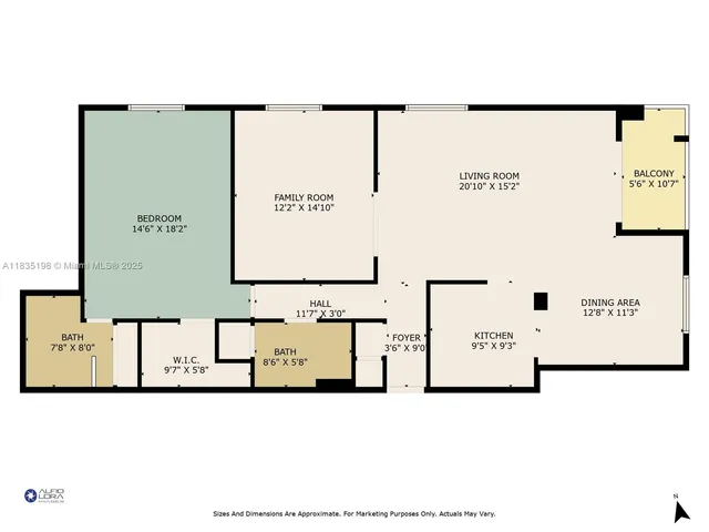 a view of a patio with chairs and a table