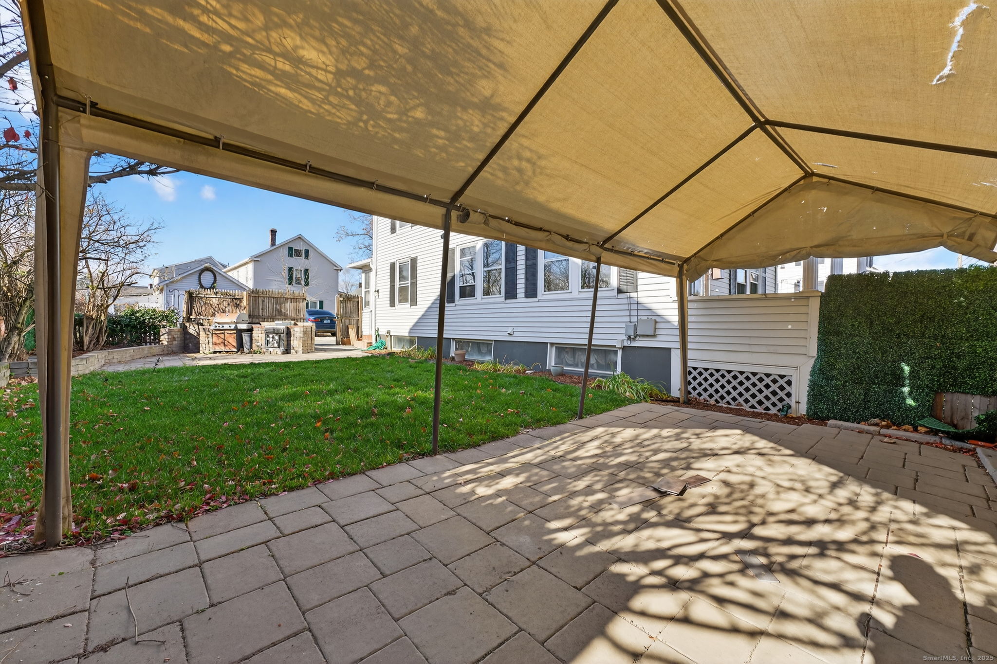 12 North Main Street Windsor Locks, CT 06096 - Photo 24 of 31 a view of a backyard with plants and patio