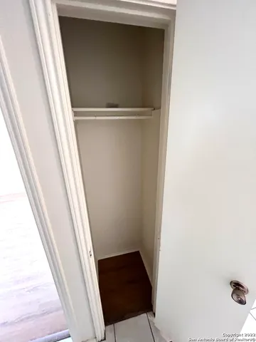 a view of closet
