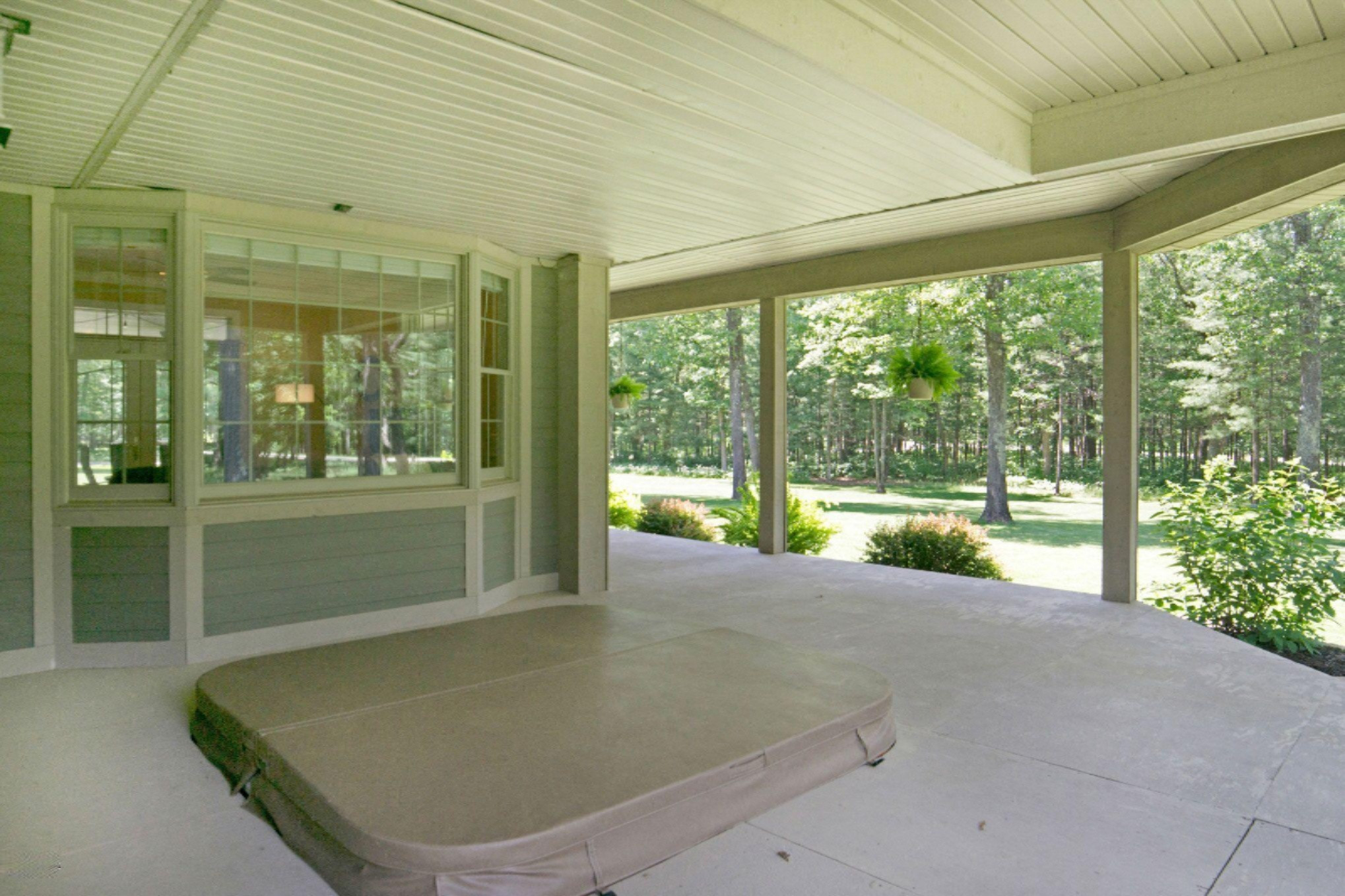 2978 Little River Road Manistee, MI 49660 - Photo 19 of 71 Hot Tub Outside Master Bedroom