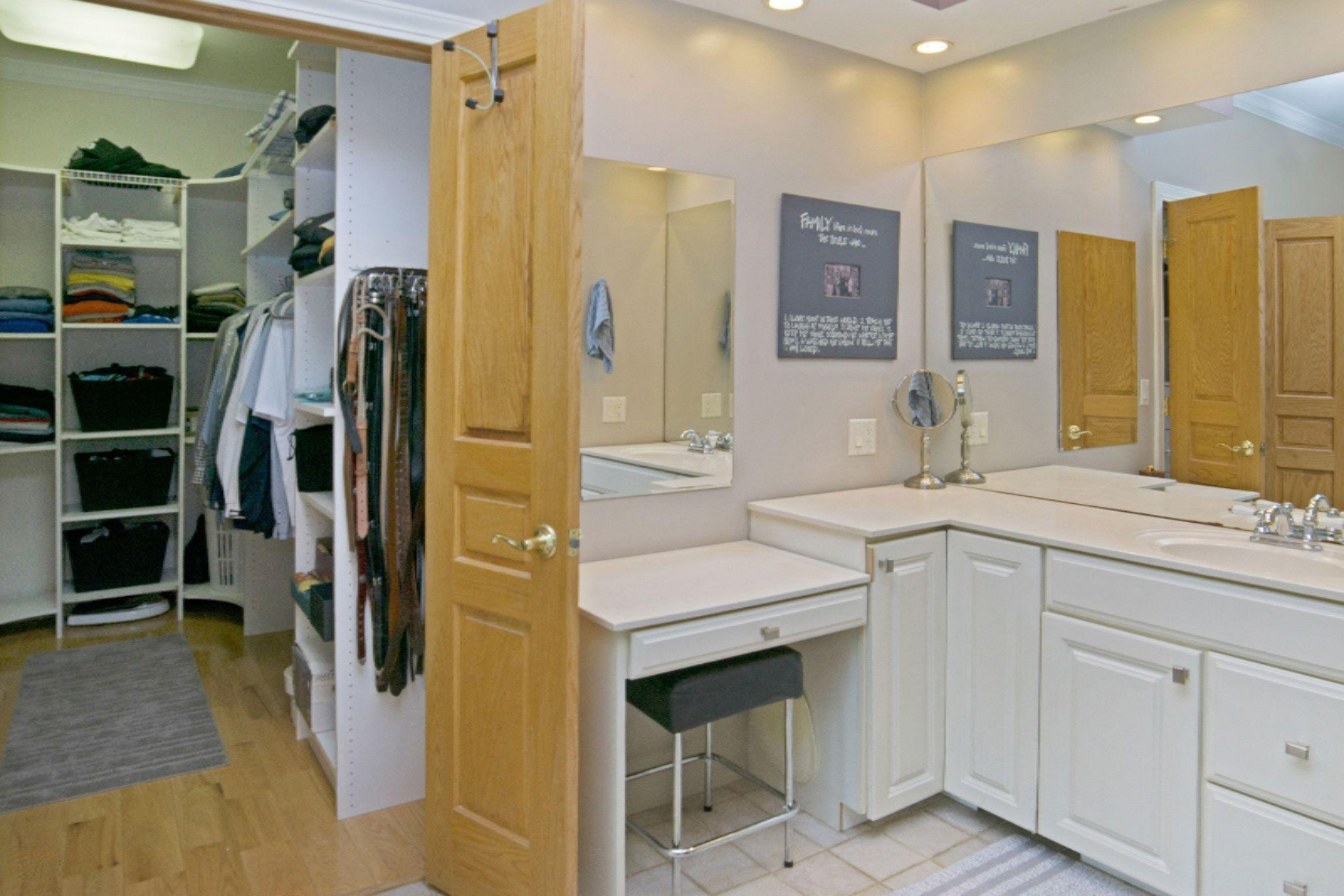 2978 Little River Road Manistee, MI 49660 - Photo 23 of 71 Main Master Bathroom with Walk In Closet