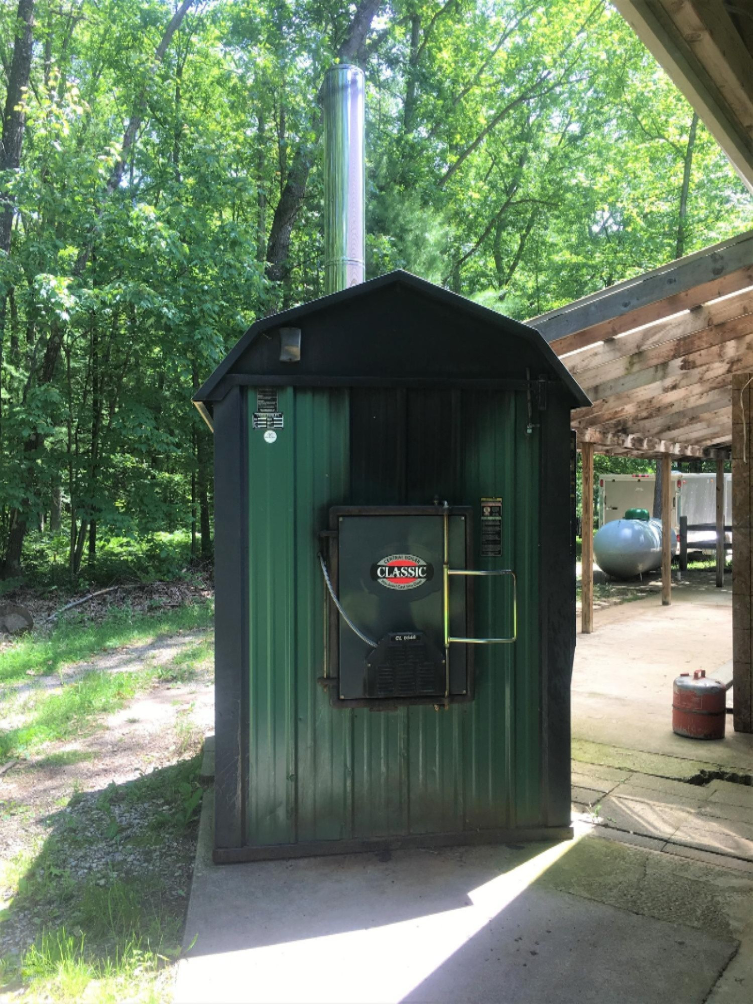 2978 Little River Road Manistee, MI 49660 - Photo 63 of 71 Wood Burner