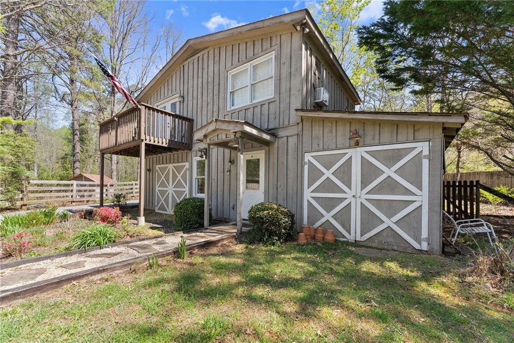 290 Chastain Road Sautee Nacoochee, GA 30571 - Photo 55 of 69 a view of a house with backyard and porch