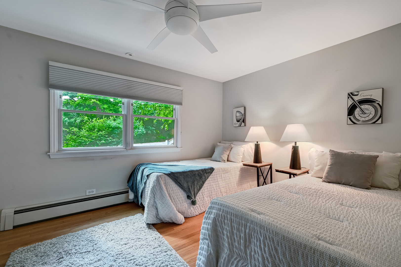 1200 Oak Hill Road Downers Grove, IL 60515 - Photo 16 of 24 a bedroom with two beds and a window