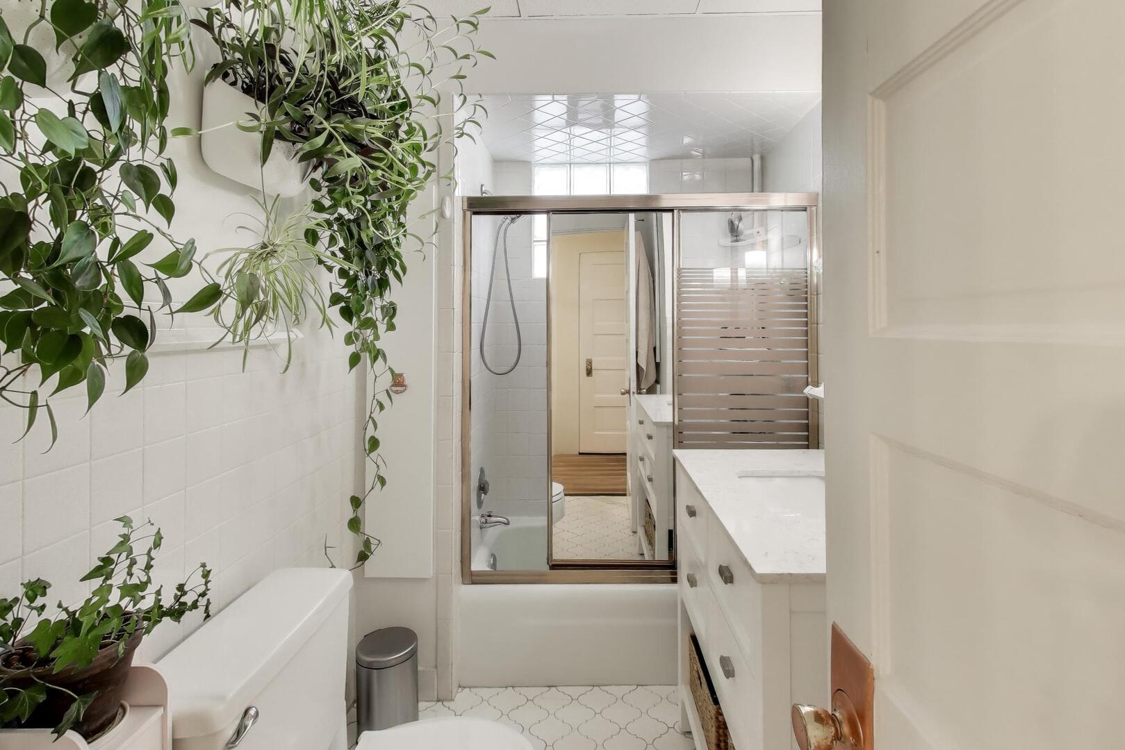 2643 Ridge Road Lansing, IL 60438 - Photo 14 of 30 a bathroom with a shower and a sink