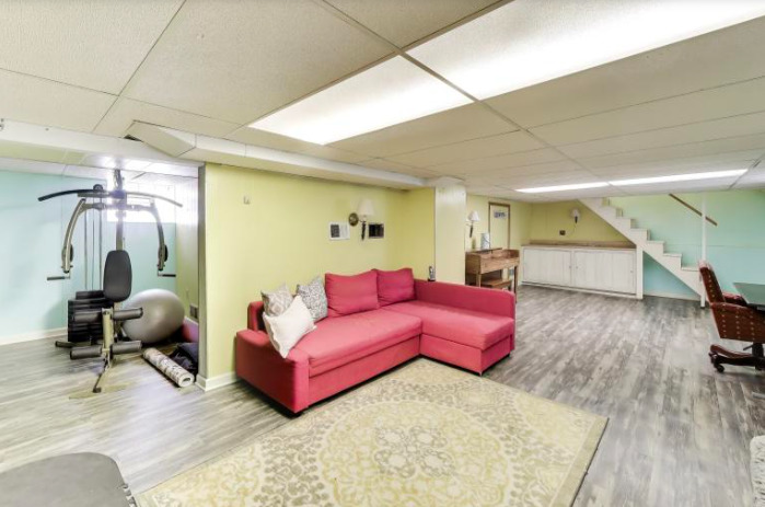 2643 Ridge Road Lansing, IL 60438 - Photo 22 of 30 a living room with furniture and a wooden floor