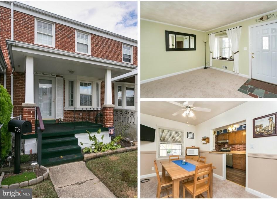 708 Arncliffe Road Baltimore, MD 21221 - Photo 1 of 30 a view of a house with backyard porch and sitting area