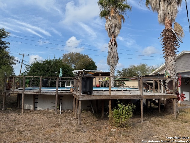 508 East Thornton Street Three Rivers, TX 78071 - Photo 17 of 17 a view of house with a swimming pool