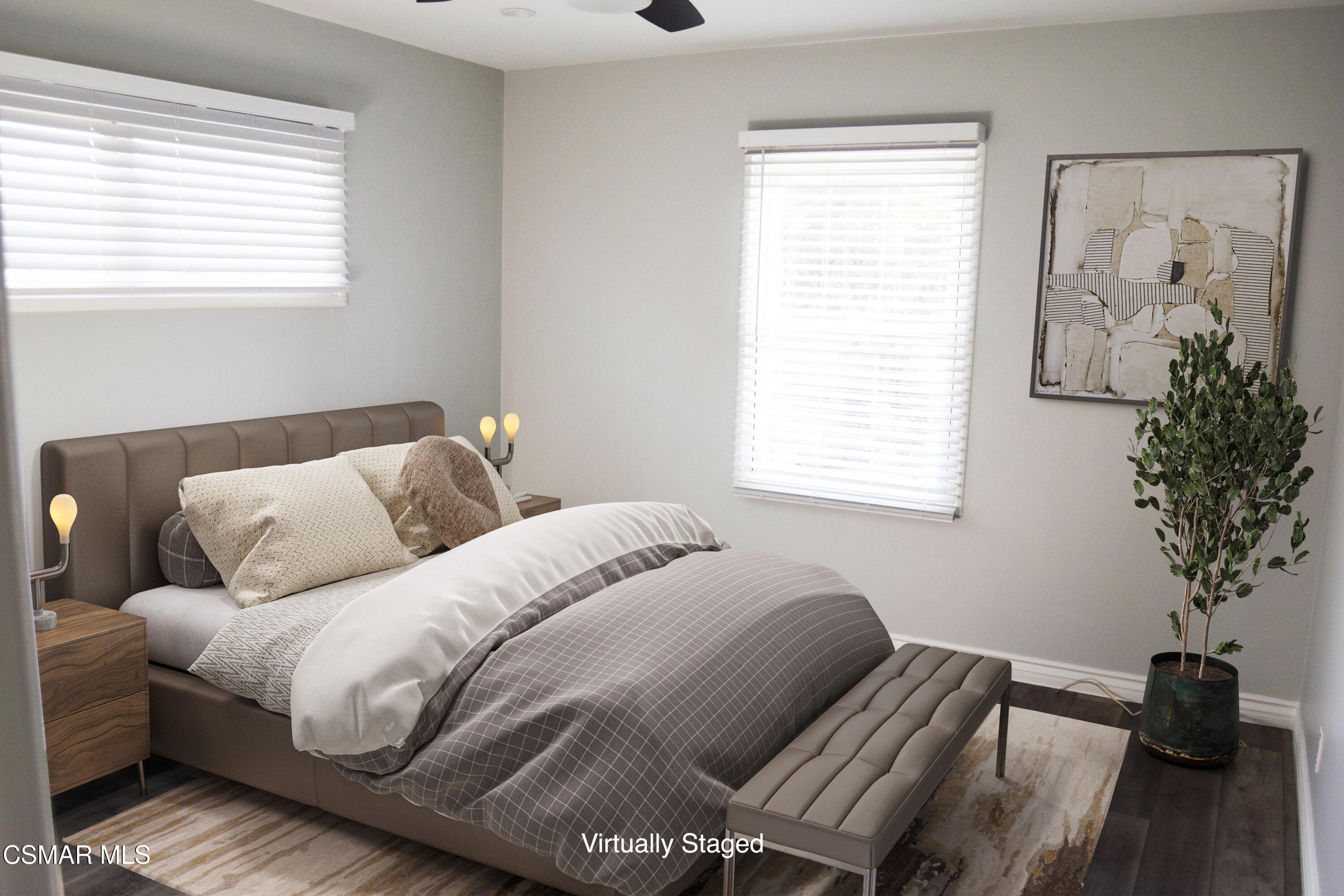 9131 Bartee Avenue Arleta, CA 91331 - Photo 15 of 27 a bedroom with a bed and a window