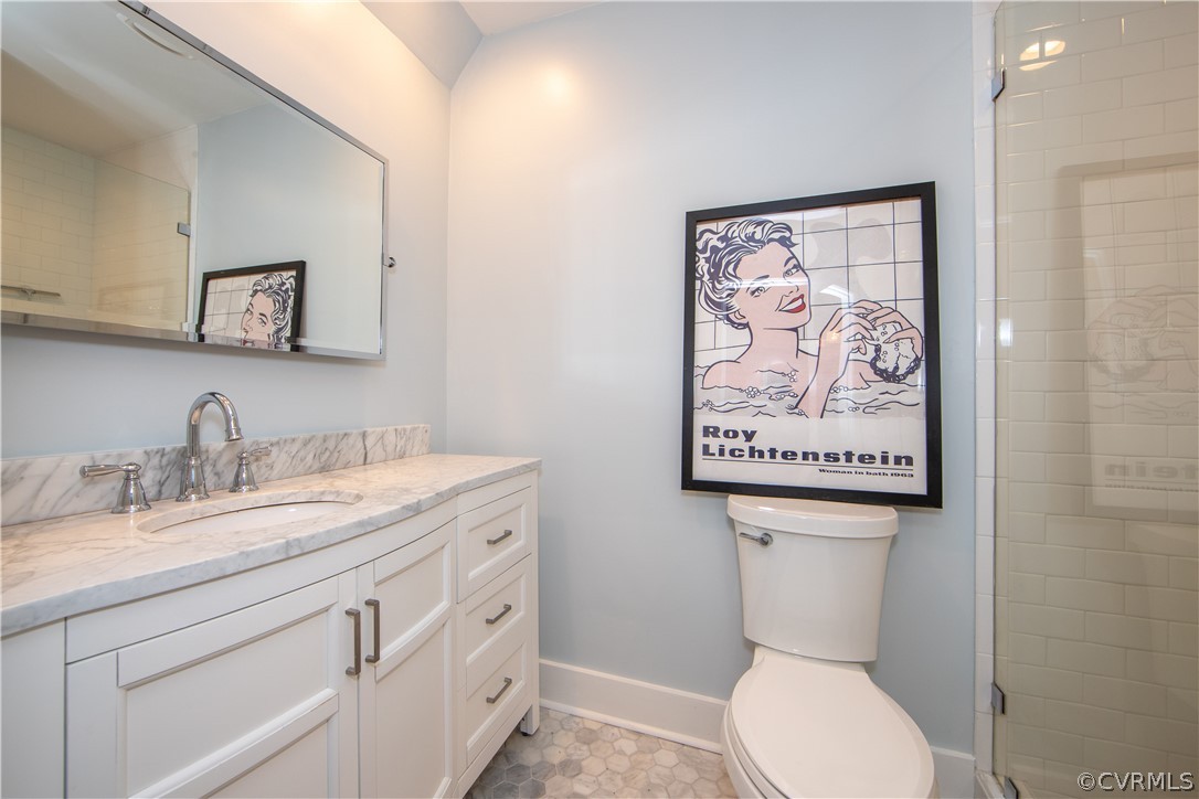 9530 Arrowdel Road Henrico, VA 23229 - Photo 27 of 49 Larger, but still convenient, the vanity in the bathroom offers loads of space.