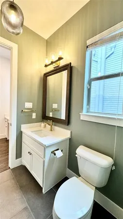 a view of a bathroom with a sink and a toilet