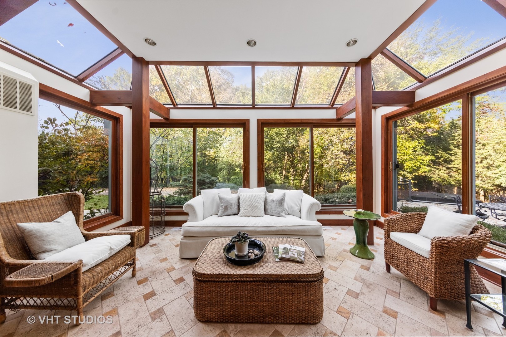 3423 Spring Road Oak Brook, IL 60523 - Photo 11 of 75 a living room with furniture and floor to ceiling windows