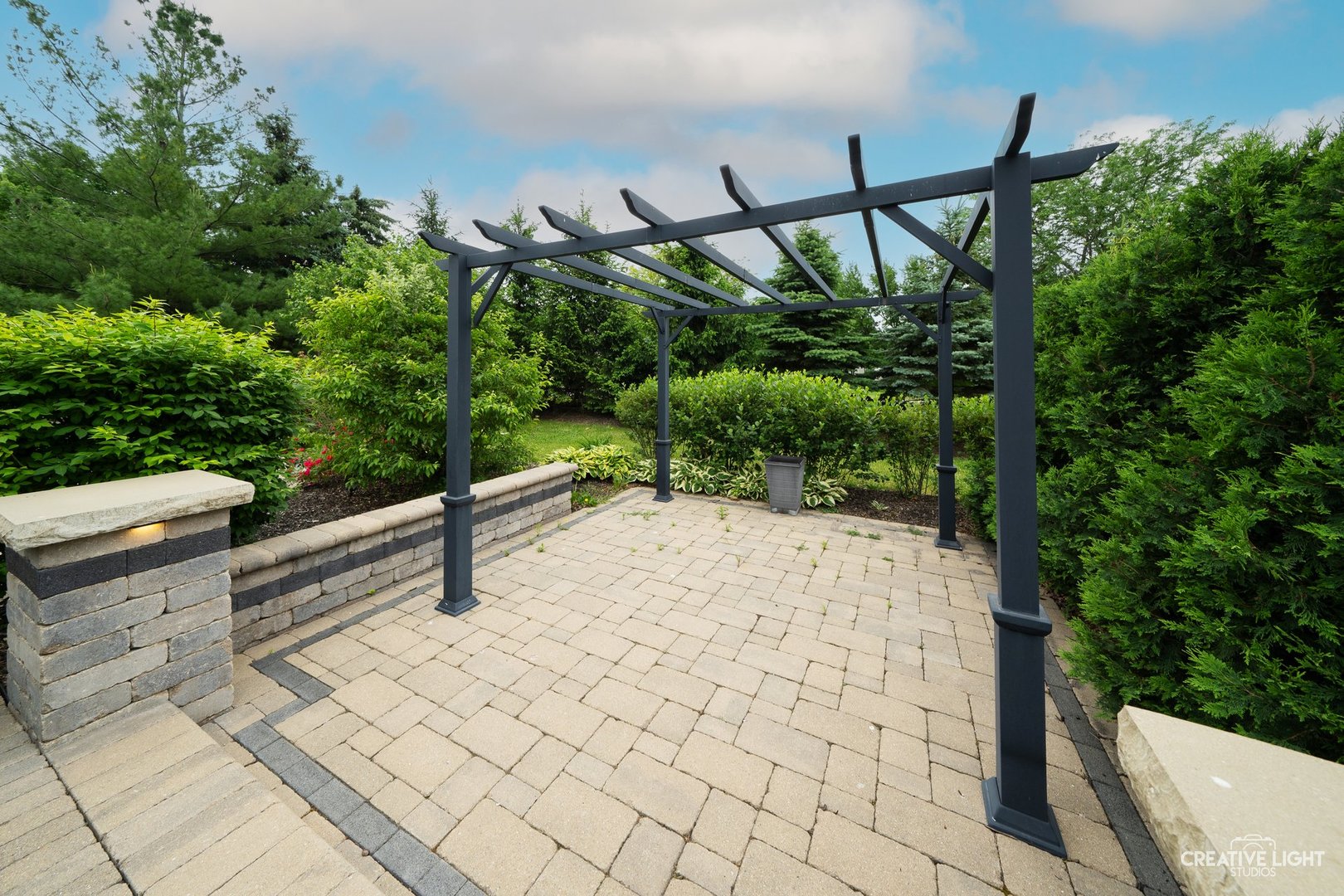 673 Greenfield Road Sugar Grove, IL 60554 - Photo 30 of 31 a view of a terrace with trees and outdoor seating