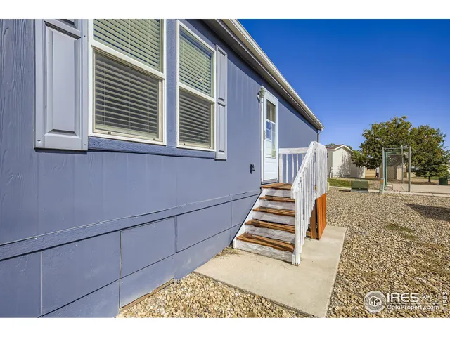 a backyard of a house