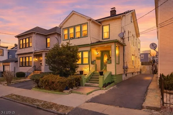 a view of a house with a patio