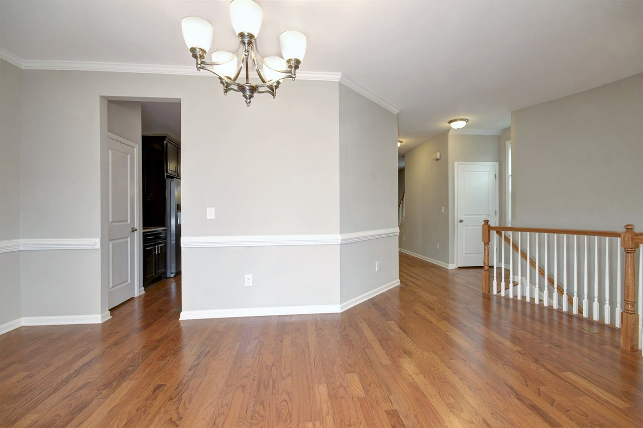 Dining Room includes hardwoods and contemporary paint colors